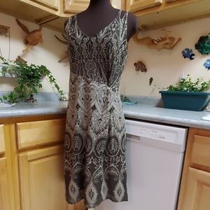 Athleta Nanda Strappy Back W/Shelf Bra Dress Med